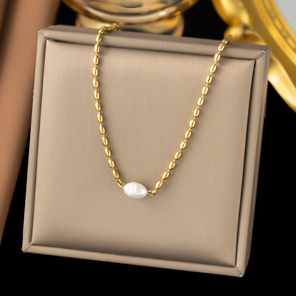 Wholesale Elegant Stainless Steel Necklaces Choker Necklaces ACC-NE-Yibao007