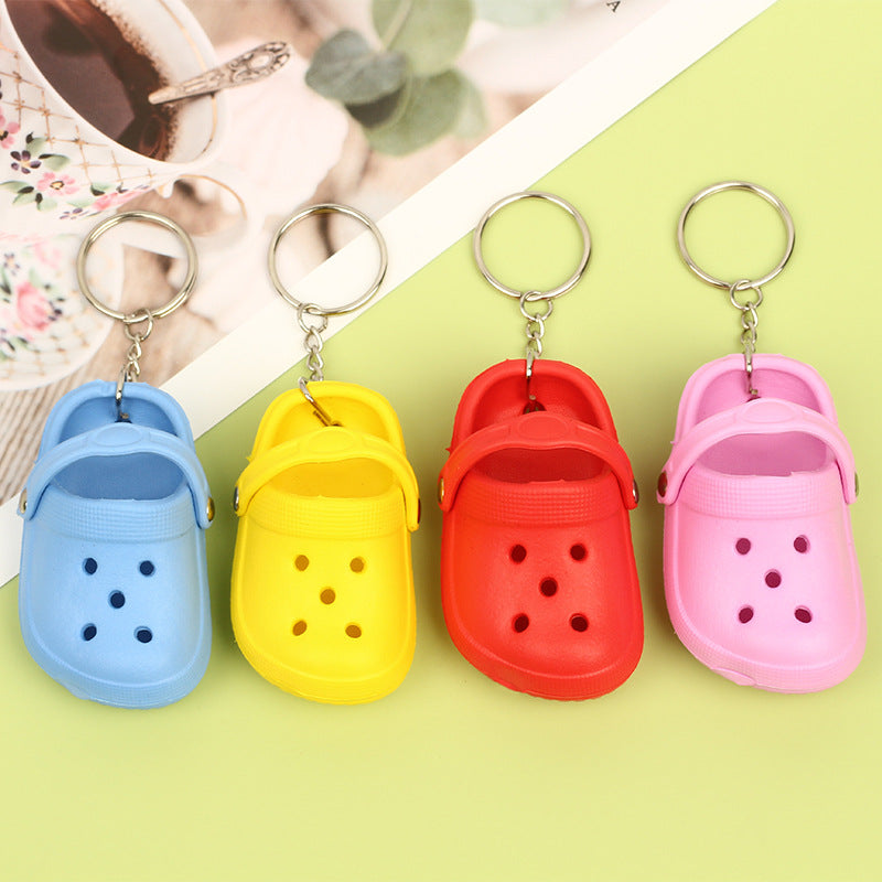 Wholesale Mini Slippers EVA Keychain Bulk Keychains ACC-KC-MengOu005