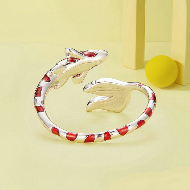 Wholesale koi ring simple fashion  national fashion personality open ring