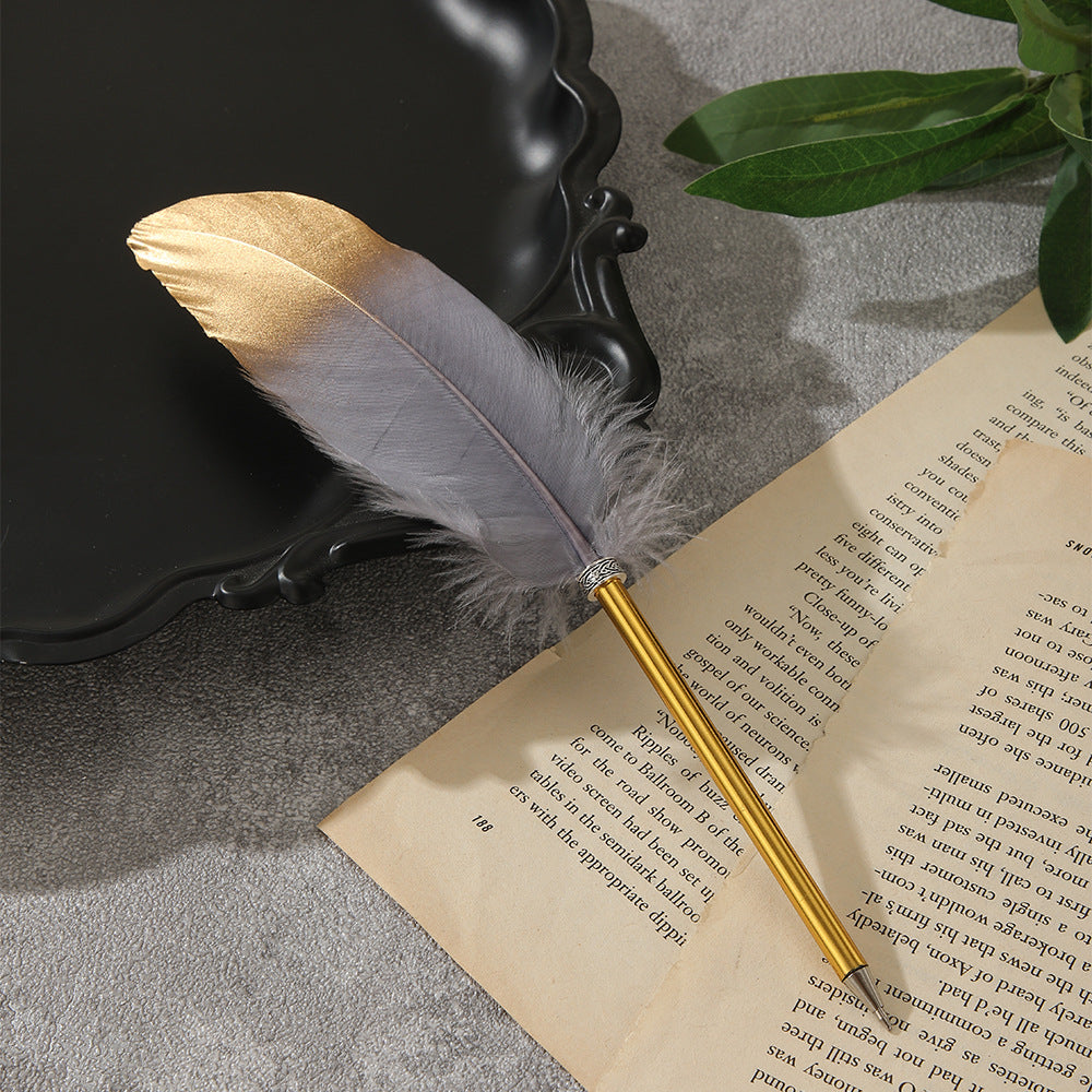 Wholesale Exquisite Feather Ballpoint Pen