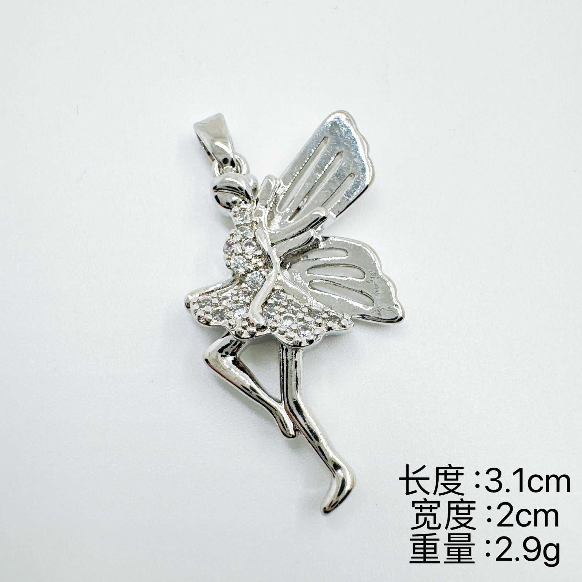 Wholesale European Style Leaf Fairy Necklace Copper Zircon Gold Plated Fashion Accessory