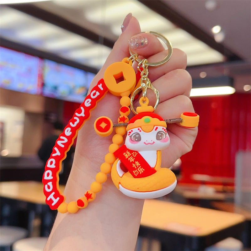 Wholesale Cartoon cute silicone keychain