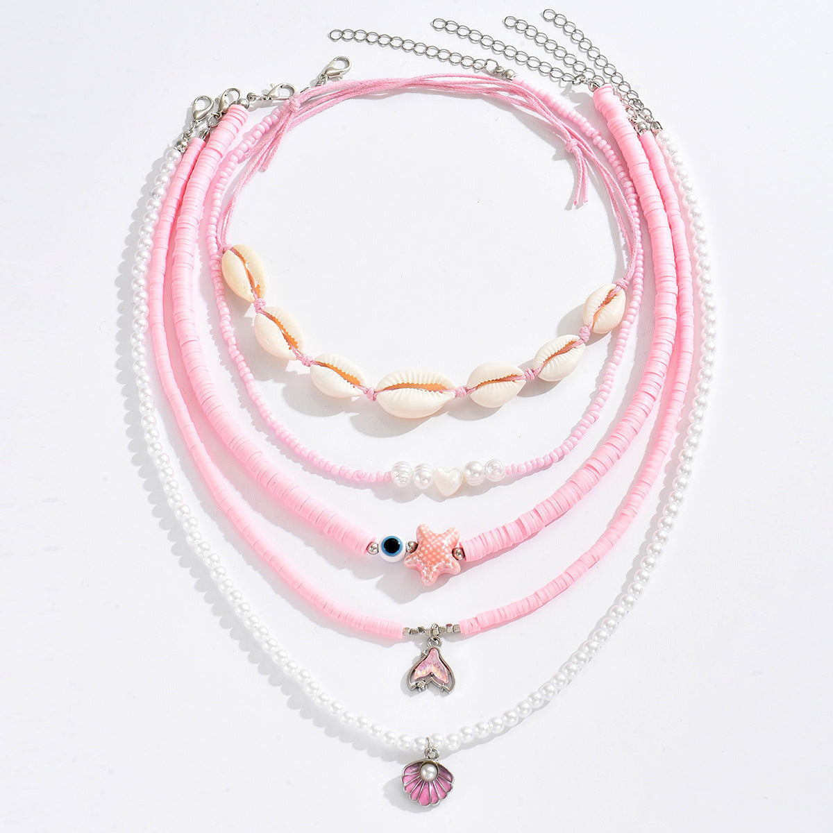 Wholesale  Summer Ocean Resort Style Fashion Shell Necklace
