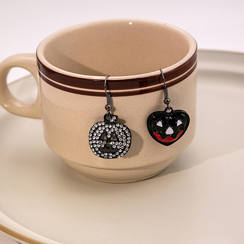 Wholesale Halloween Ghost Spider Web Gothic Earrings ACC-ES-MDD035
