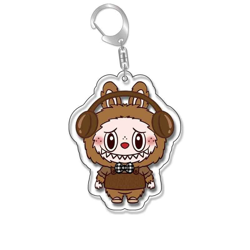 Wholesale  Little Sheep Keychain Cute Cartoon Acrylic Keychains ACCVIP