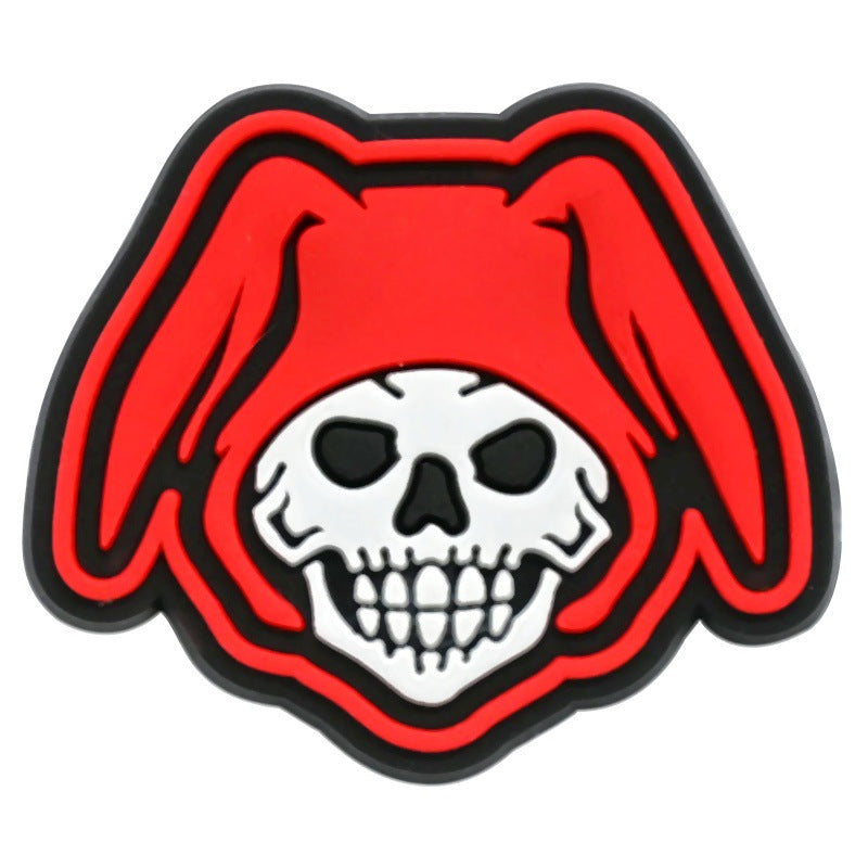 Wholesale Random 100pcs Horror Face Series Shoes Accessories Shoes Charms