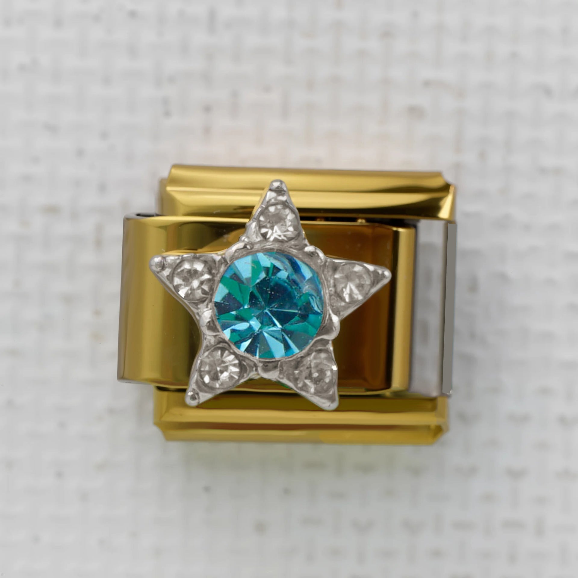 Wholesale 5pcs Italian Charm Bracelet 9mm DIY Splicing Perfume Bottle Bear Stainless Steel Composable Bracelet