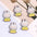 Wholesale 10pcs Alloy Cute Cartoon Beads DIY Bead Accessories