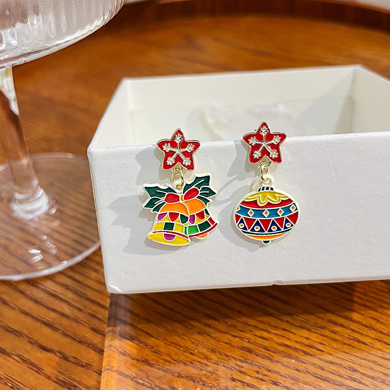 Wholesale Christmas Cartoon Creative Earrings ACC-ES-MDD070