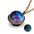 Wholesale Galaxy Nebula Cosmic Luminous Double-Sided Retro Pendant Necklace