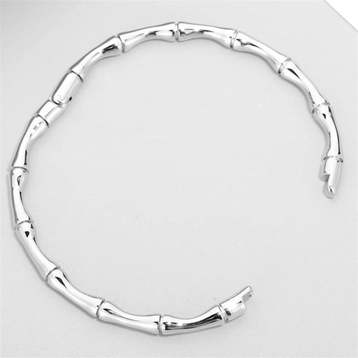 Bracciale in bambù galvanico sottovuoto in acciaio inossidabile all'ingrosso