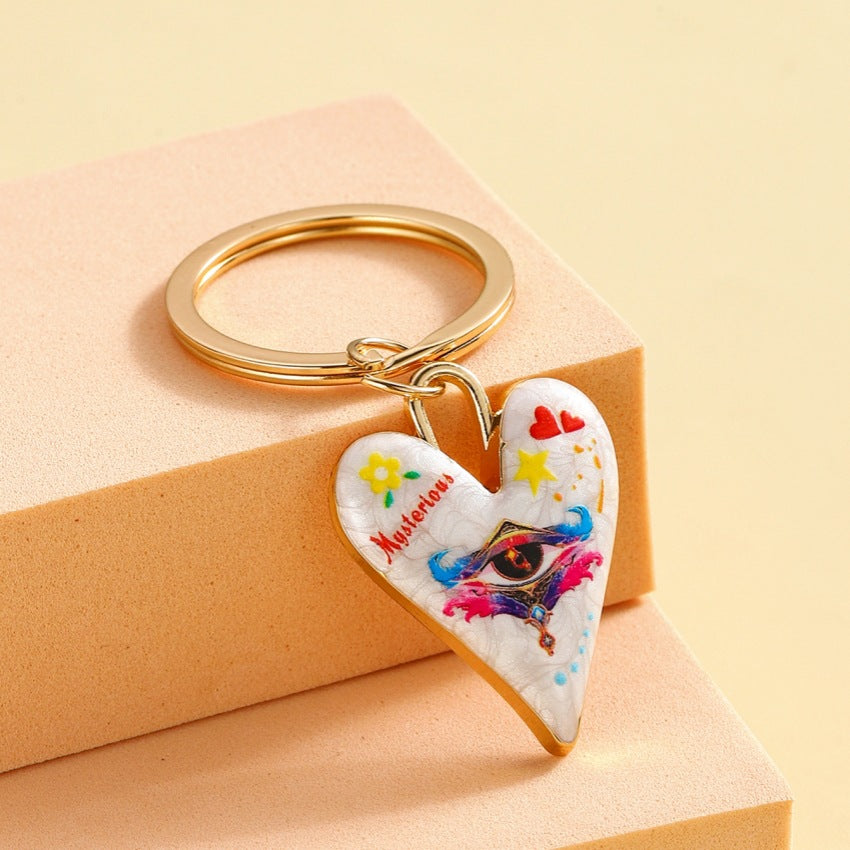 Wholesale Alloy Love Oil Drop Keychain ACC-KC-RongR086