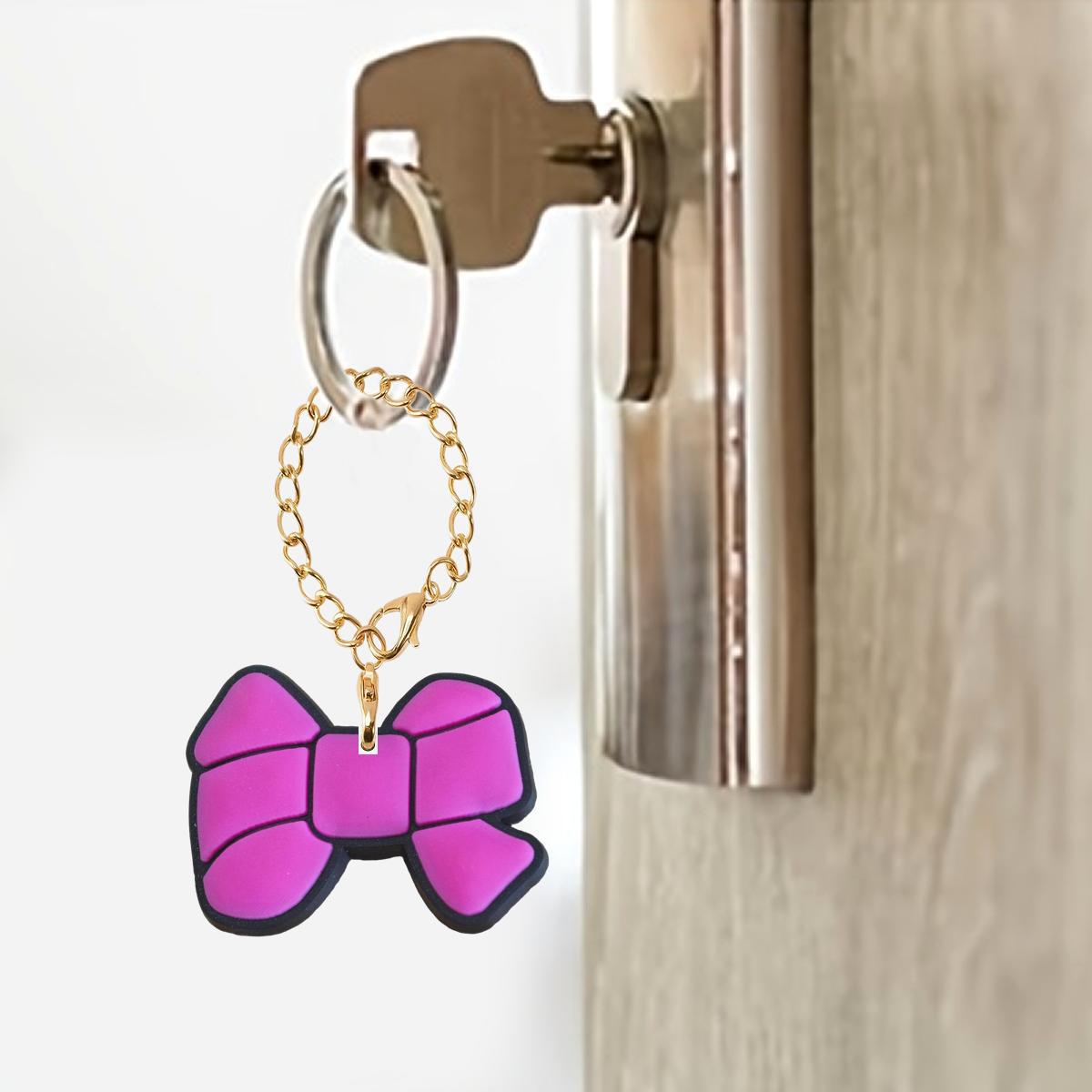 Wholesale Bow Crown Soft Rubber Hanging Chain Cup Accessories Chain ACC-CA-XieJi001