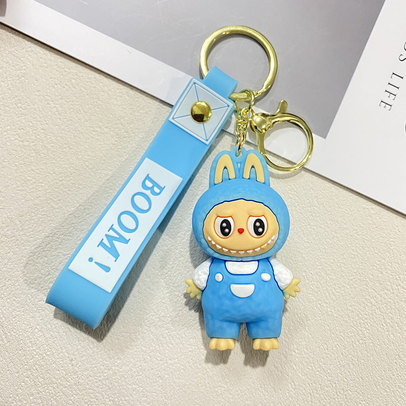 Wholesale Cute cartoon silicone keychain