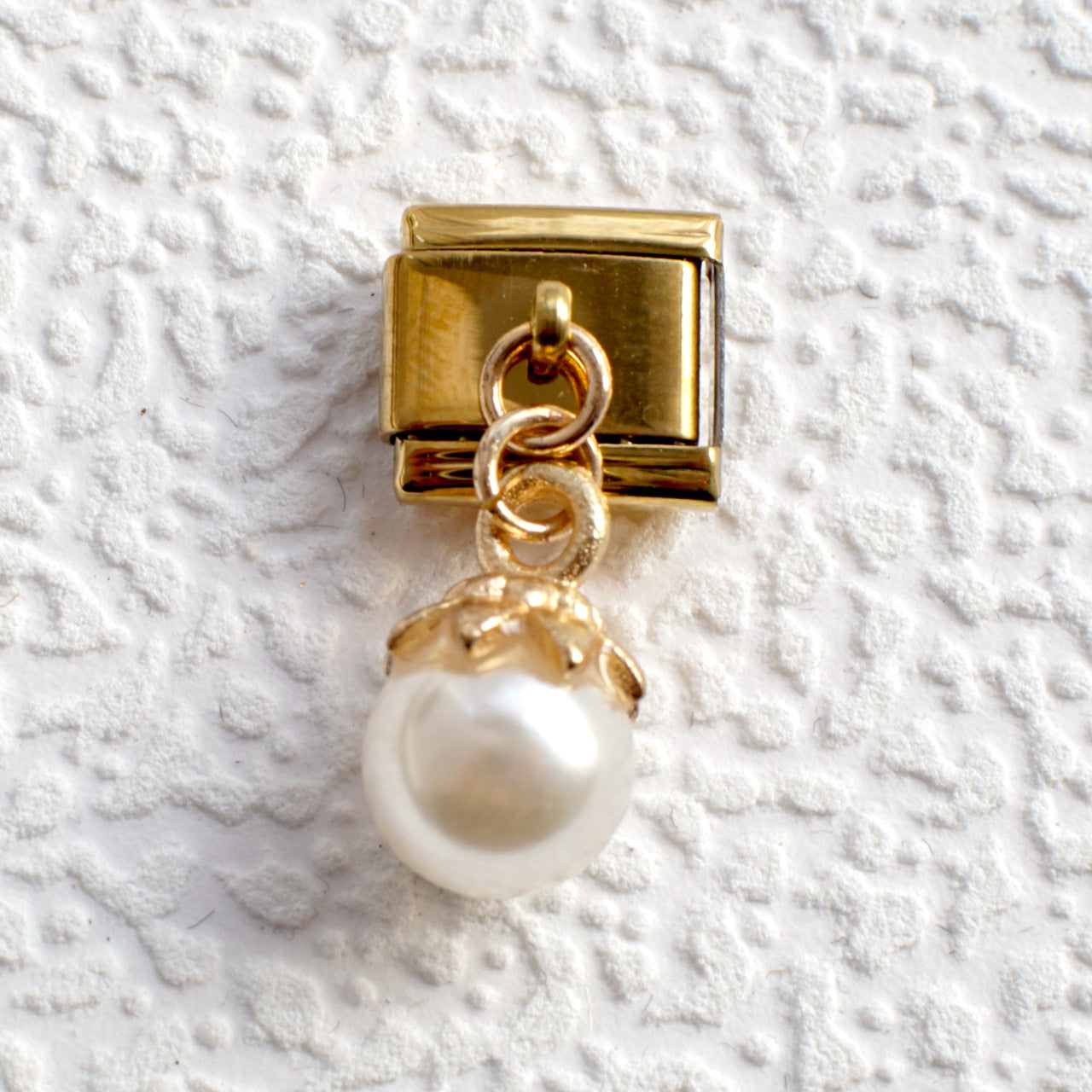 Wholesale 5pcs Italian Charm Bracelet 9mm DIY Splicing Gold Series Pendant Stainless Steel Composable Bracelet