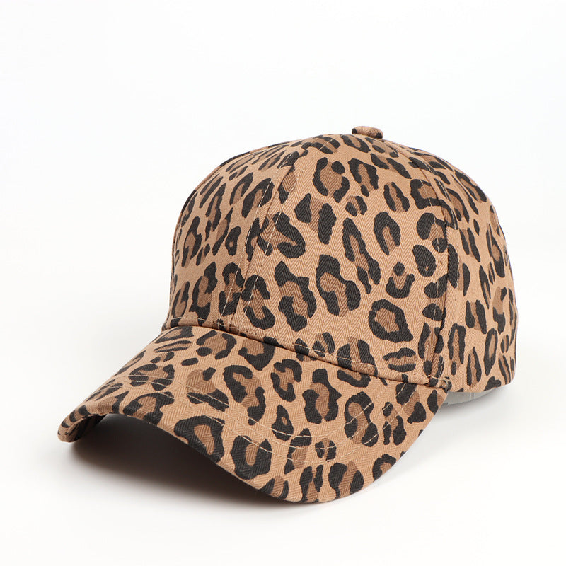 Wholesale Cartoon Cow Print Leopard Print Curved Brim Baseball Cap ACC-HT-LueLan022