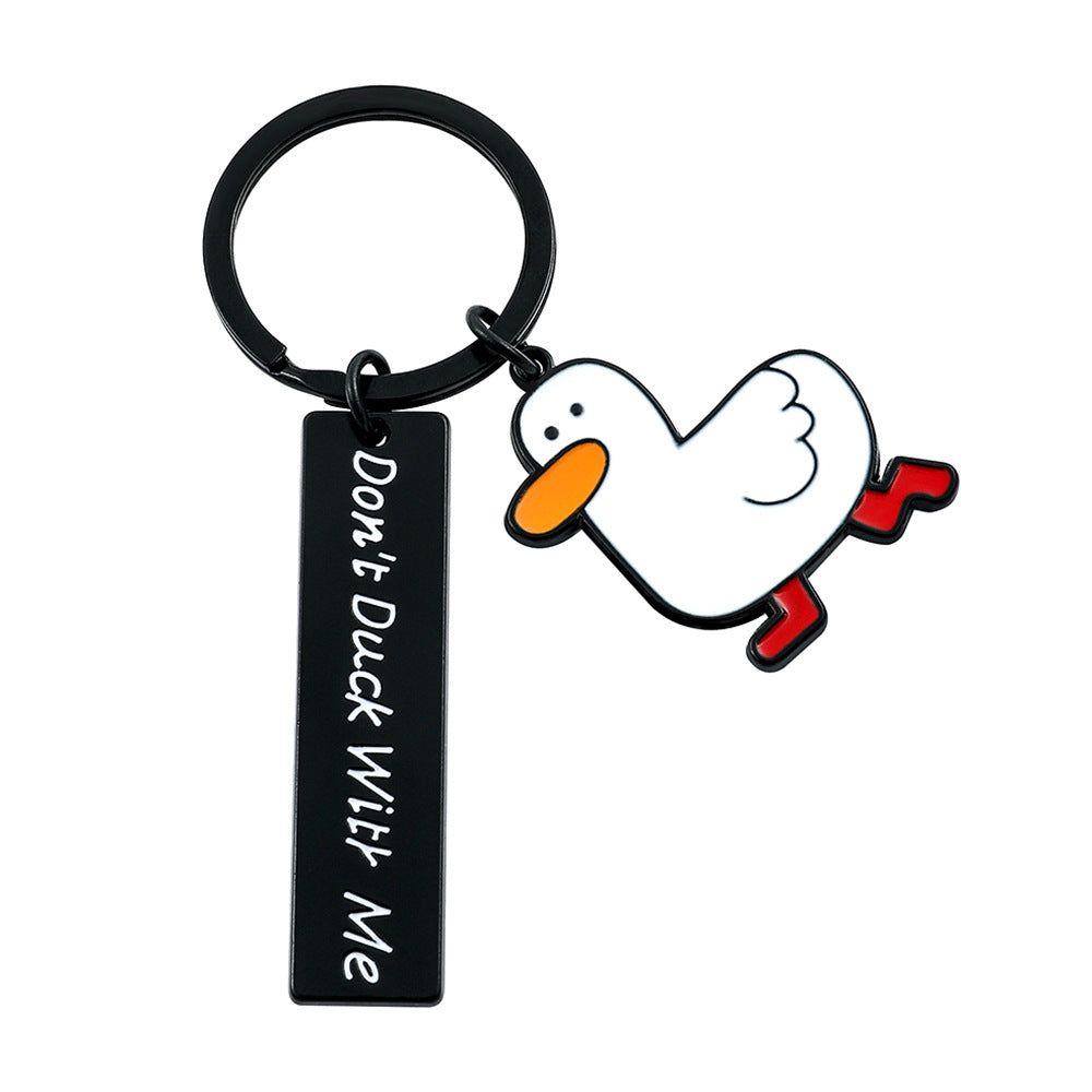 Wholesale  cute pet duck keychain