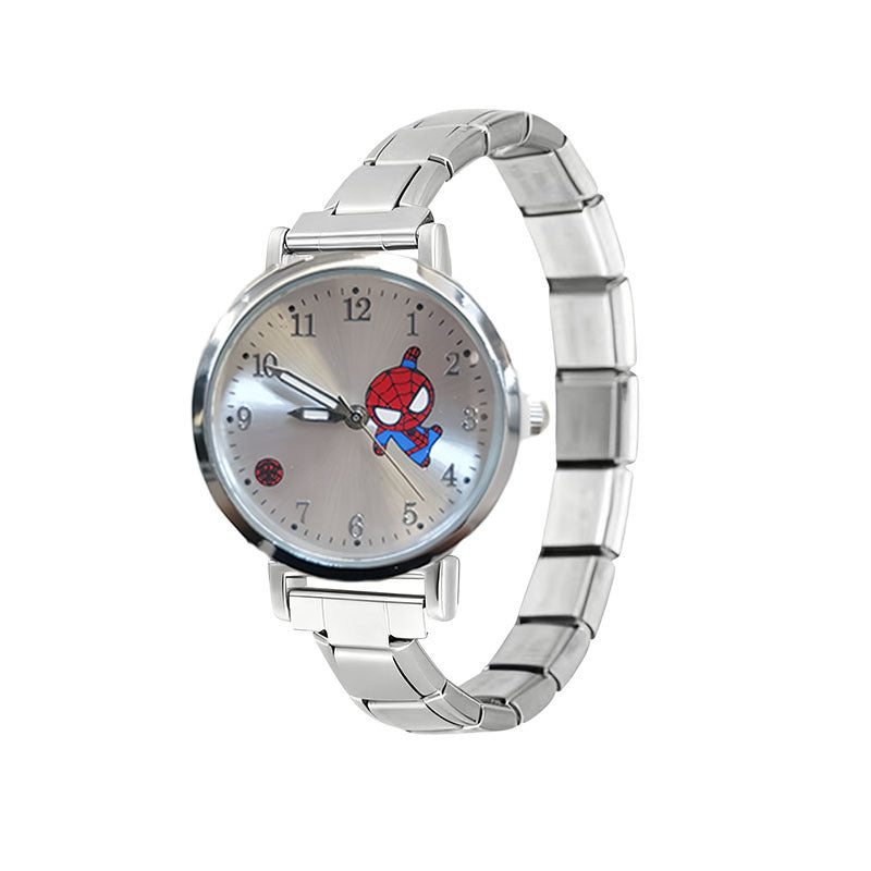 Wholesale Stainless Steel Quartz Watch Cartoon Design Trendy Kids Fashion Accessory ACCVIP