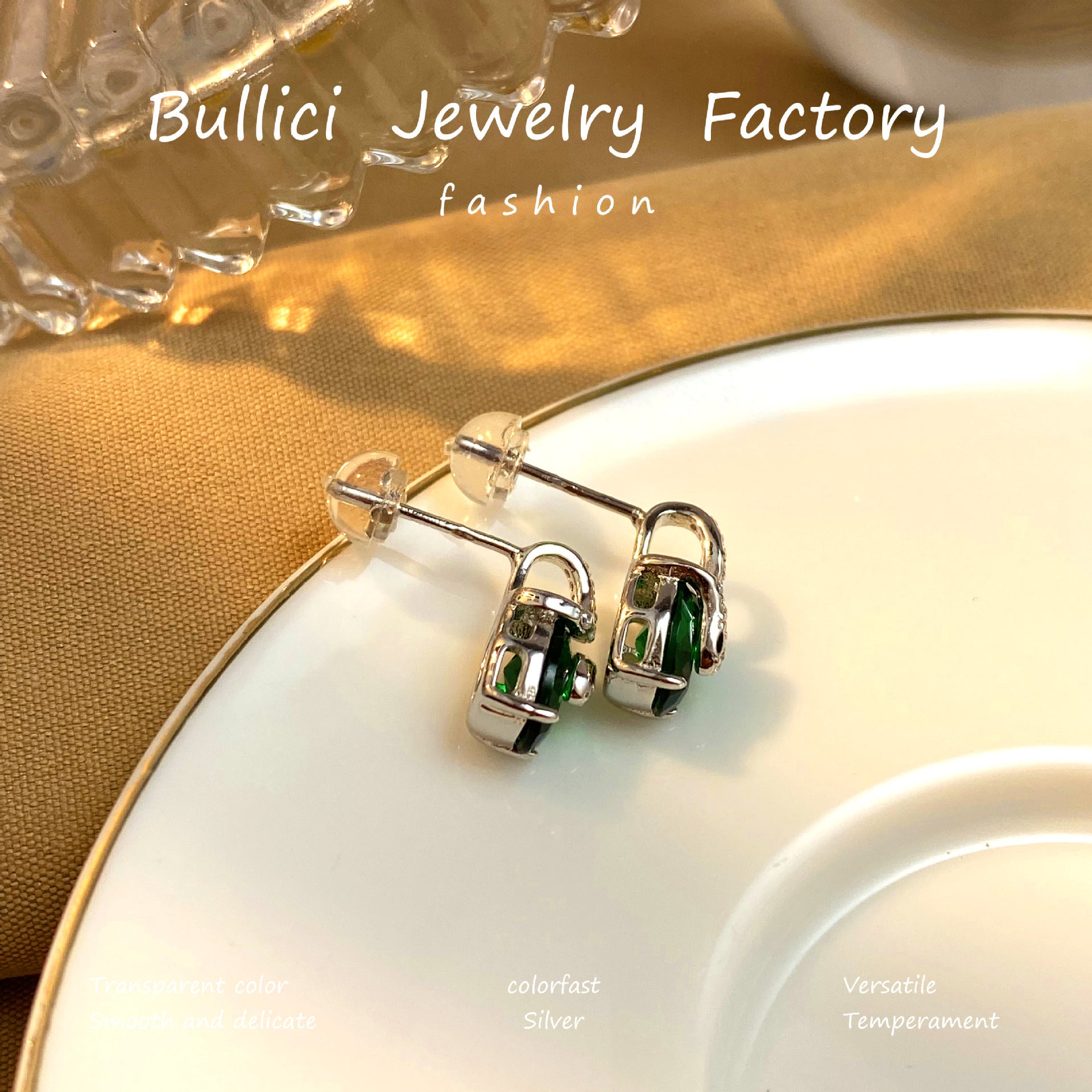 Wholesale S925 Sterling Silver Earrings Light Luxury Snake Earrings