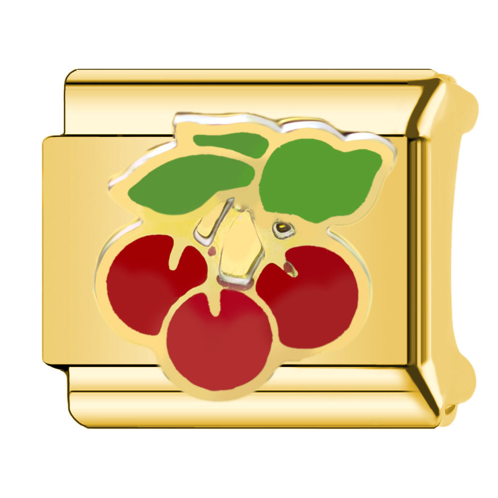 Wholesale  Italian Charm Bracelet 9mm DIY featuring frog Creative Stainless Steel Composable Bracelet