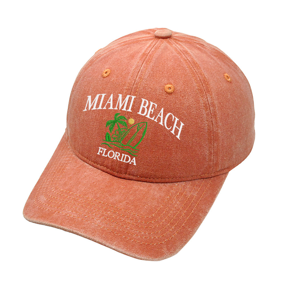 Wholesale Vintage Beach Hat Baseball Cap Embroidered Beach Cap ACC-HT-HaiPu003
