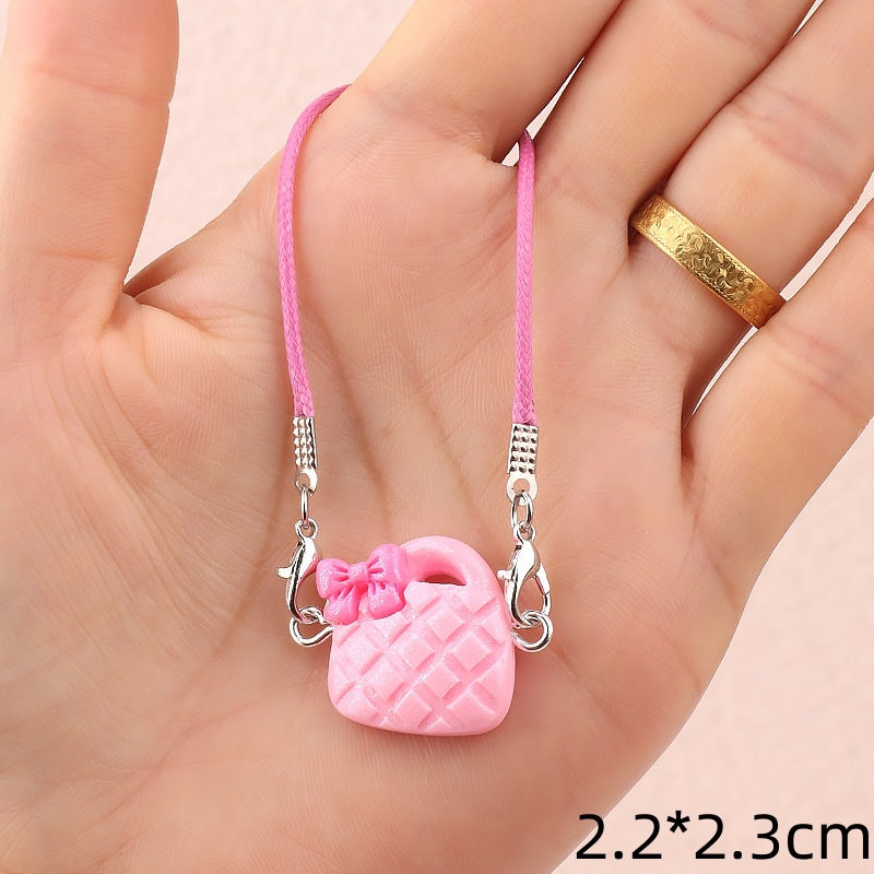 Wholesale Cute cartoon mini bag doll accessories