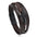 Wholesale Men's Braided Leather Magnetic Clasp Cross Alloy Bracelet