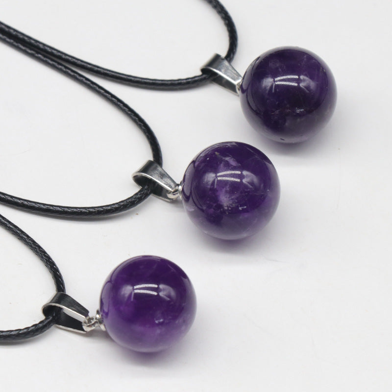 Wholesale 16mm Natural Stone Necklace Pendant ACC-PT-KeSuo001