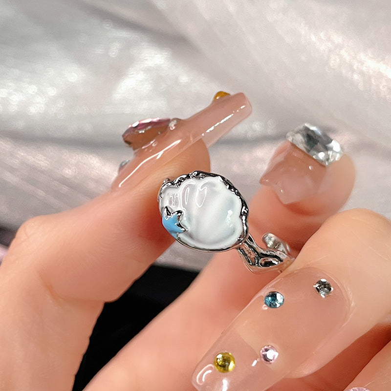 Wholesale Olive zircon ring mix and match stacking adjustable ring