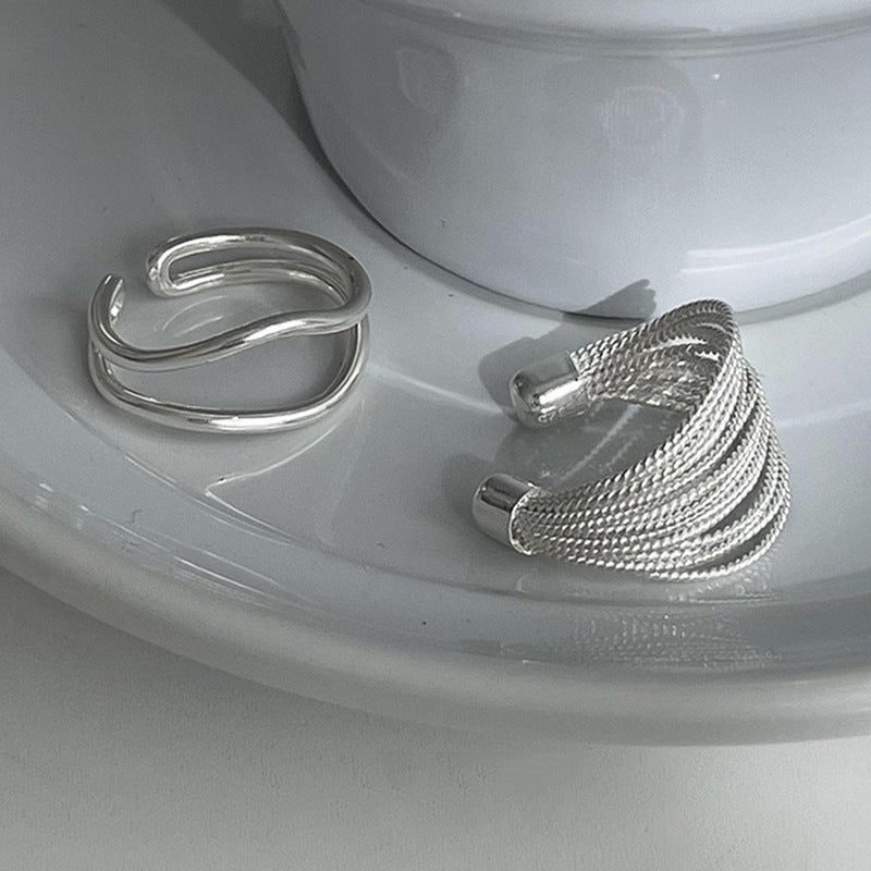 Wholesale Multi-layer Wire Stock Finger Rings ACC-RS-YaoFeng005