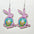 Wholesale Easter Cute Bunny Egg  Acrylic Earrings