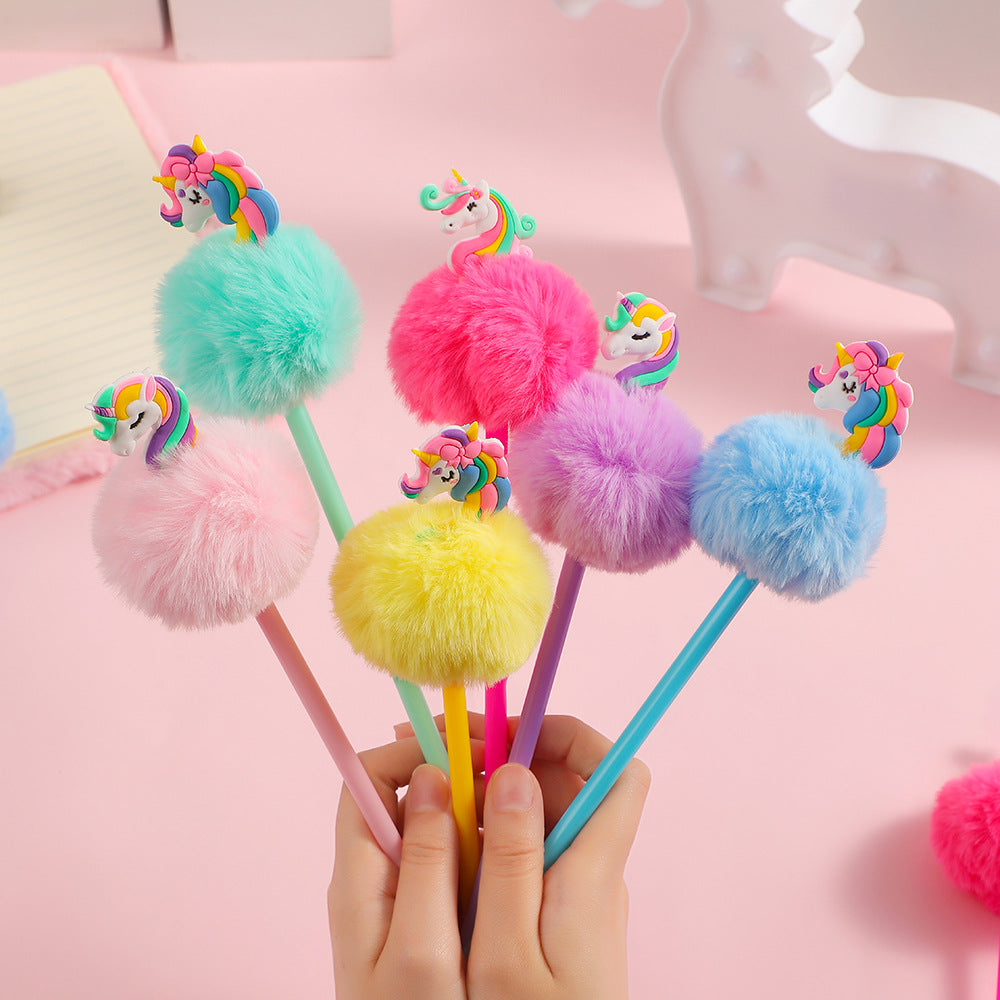 Wholesale Cartoon Unicorn Brush Pen