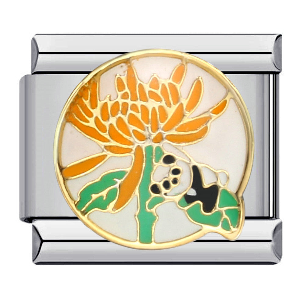 Wholesale Italian Charm Bracelet 9mm DIY Splicing Removable Small Animal Cartoon Stainless Steel Composable Bracelet ACC-BT-QiYing004