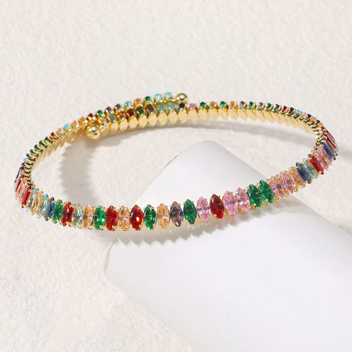 Wholesale Diamond Butterfly Necklace Colorful Diamond Clavicle Chain ACC-NE-JunJie004