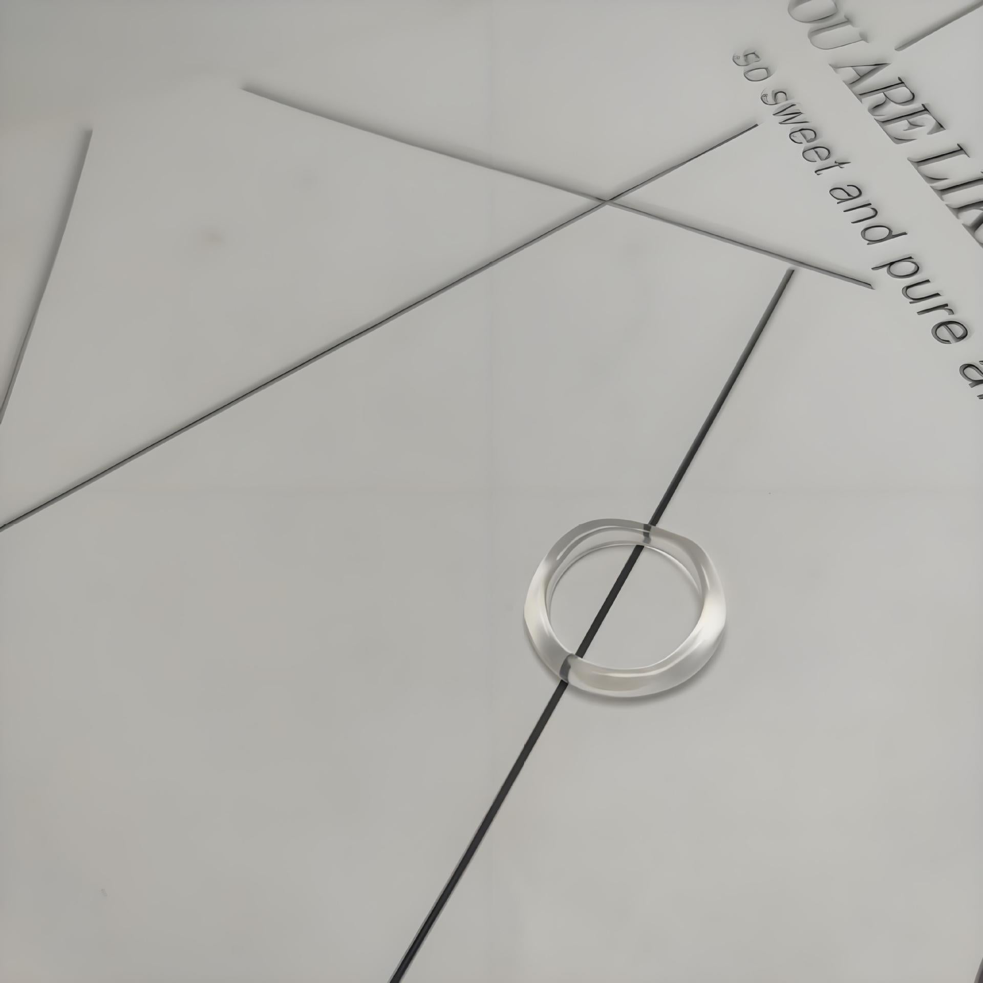 Wholesale Glow Transparent Color Rings