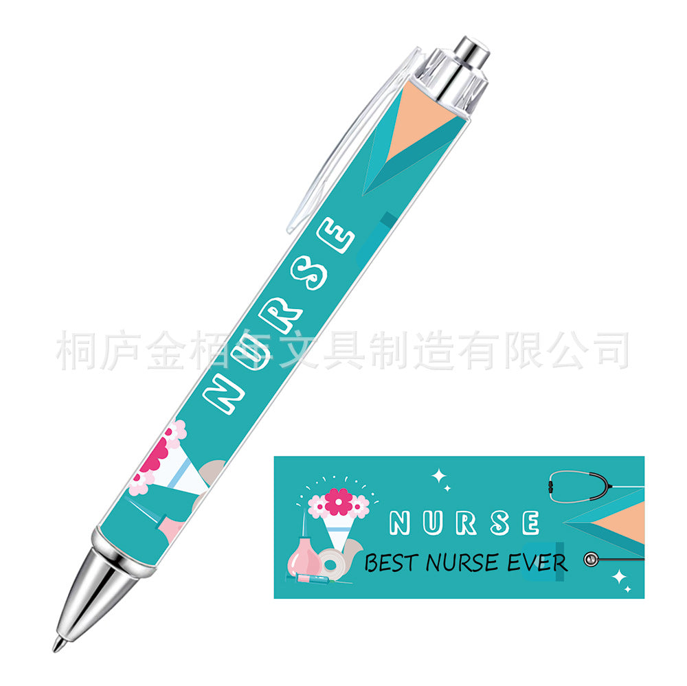 Wholesale Pink Bow Heart Roll Paper Ballpoint Pen