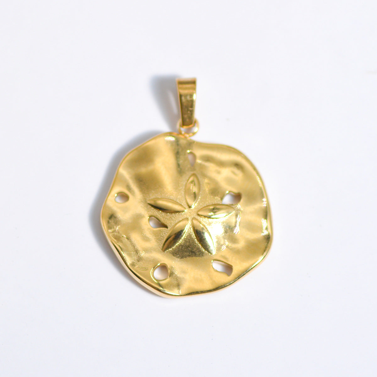 Wholesale Stylish Geometric Stainless Steel Necklace Pendant Natural Stone Drop DIY Jewelry Accessory For Layering And Gift