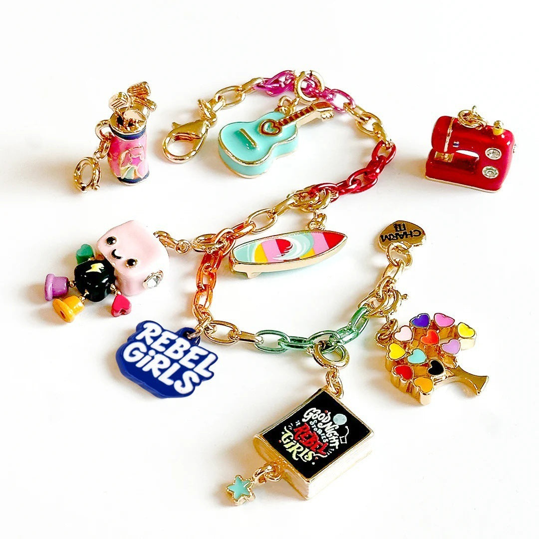 Wholesale volleyball baseball element dopamine personality pendant bracelet pendant accessories