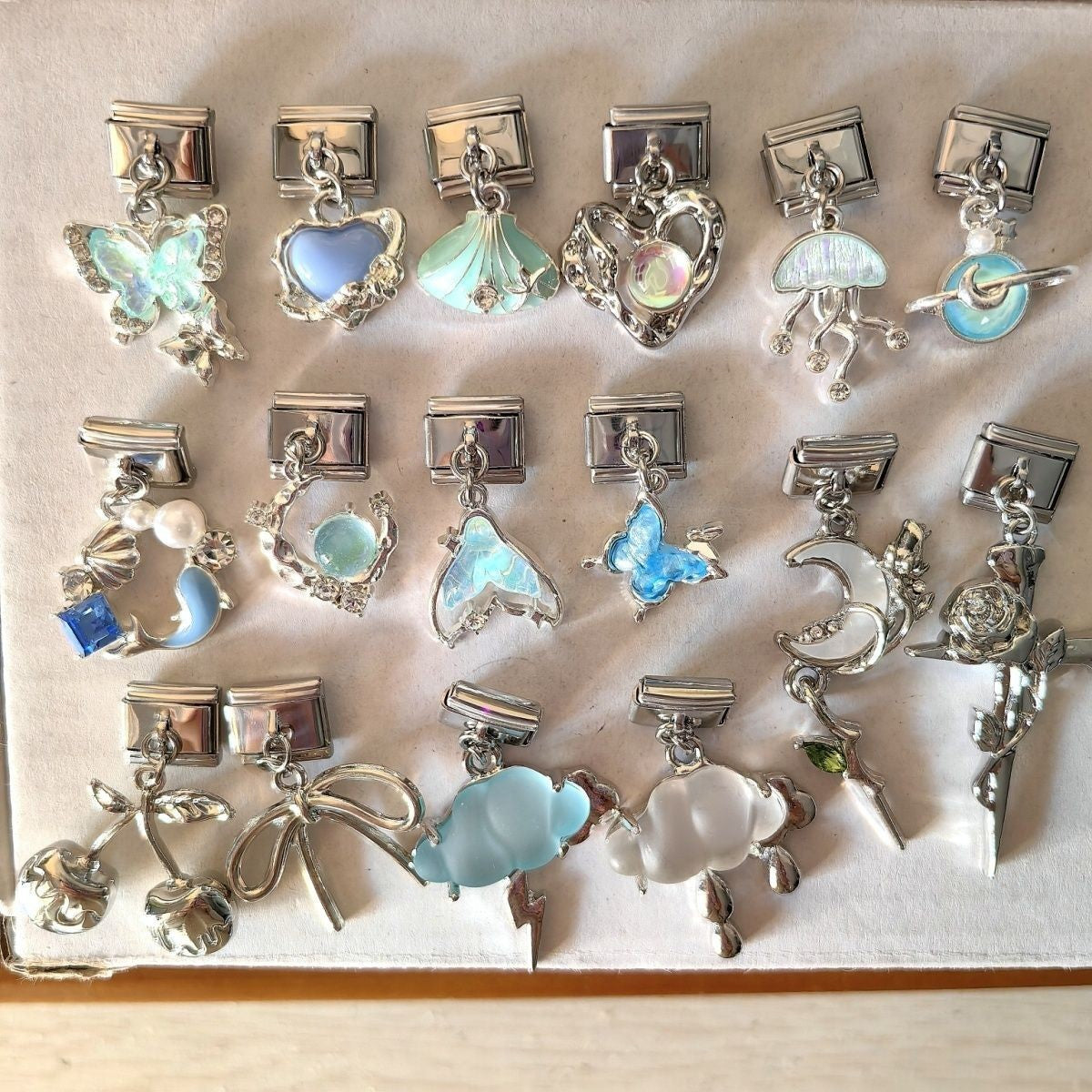 Wholesale DIY Modular Bracelet Pendant Couple Friendship Jewelry Accessory Gift Boutique Resale