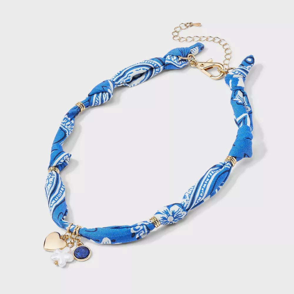 Wholesale Titanium Steel Multi-Pendant DIY Love Zircon Necklace