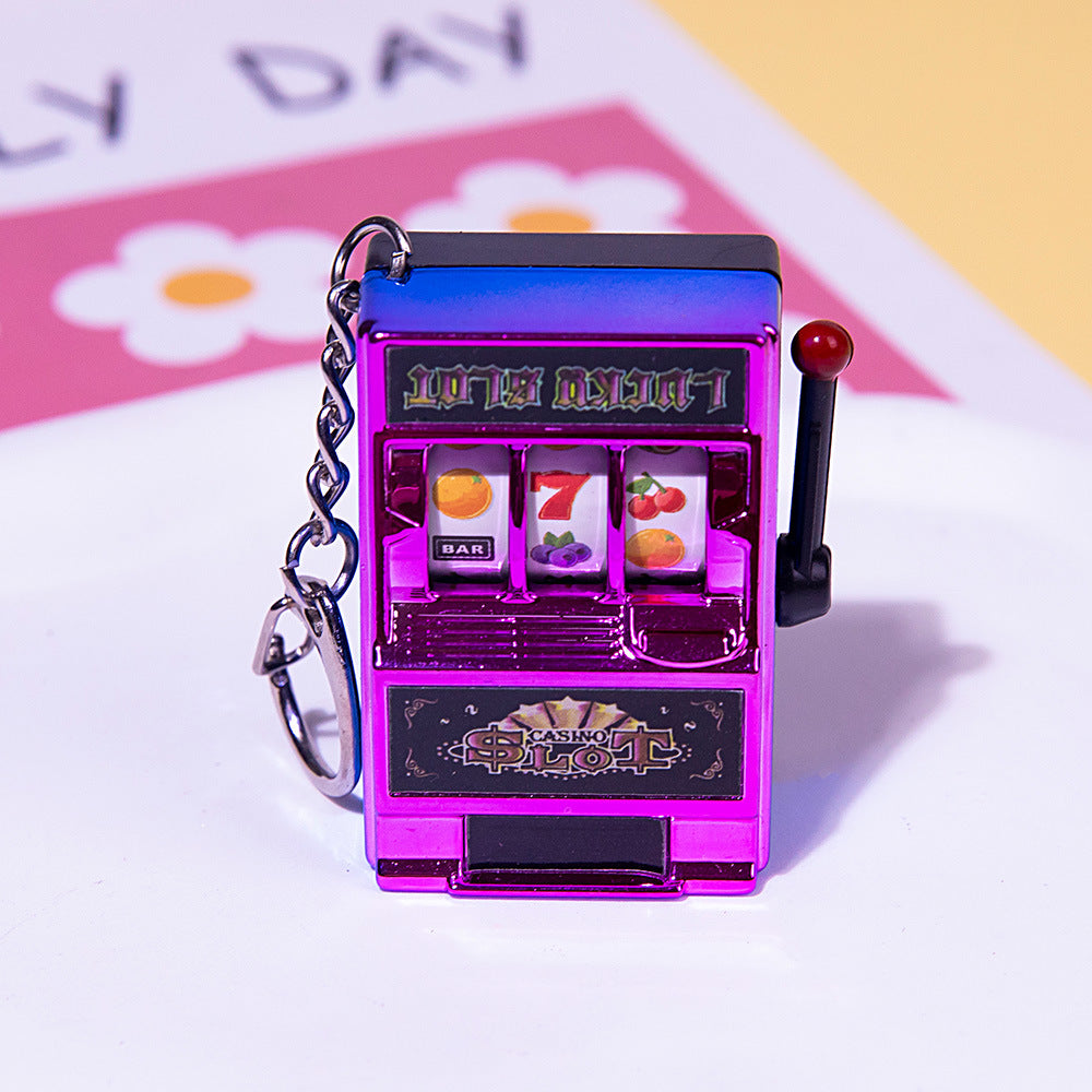 Wholesale Creative Mini Lottery Machine Game Keychains ACC-KC-Lans002