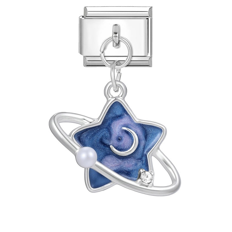 Wholesale Italian Charm Bracelet 9mm DIY Splicing Creative Pendant Stainless Steel Composable Bracelet