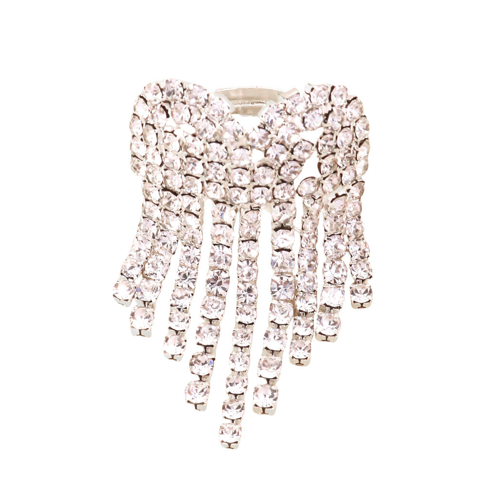 Wholesale  Galaxy Waterfall Tassel Ring
