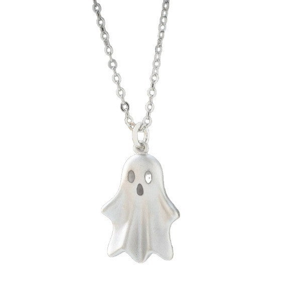 Wholesale  cute funny little ghost earrings and necklace combination set