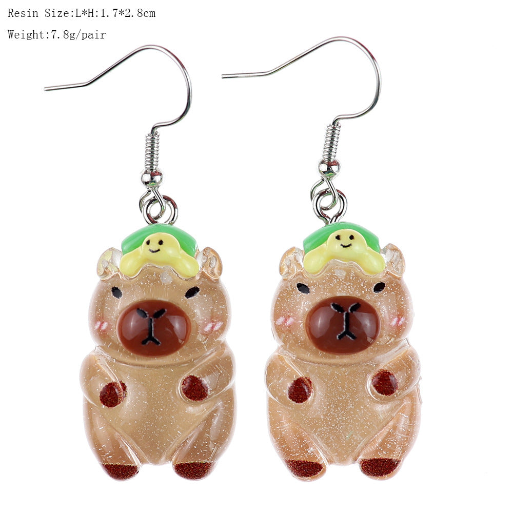Wholesale  Cute Cartoon Luminous  Earrings