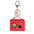 Wholesale  Leather Headphone Bag Shell Flower Diamond Pearl Bag Keychain