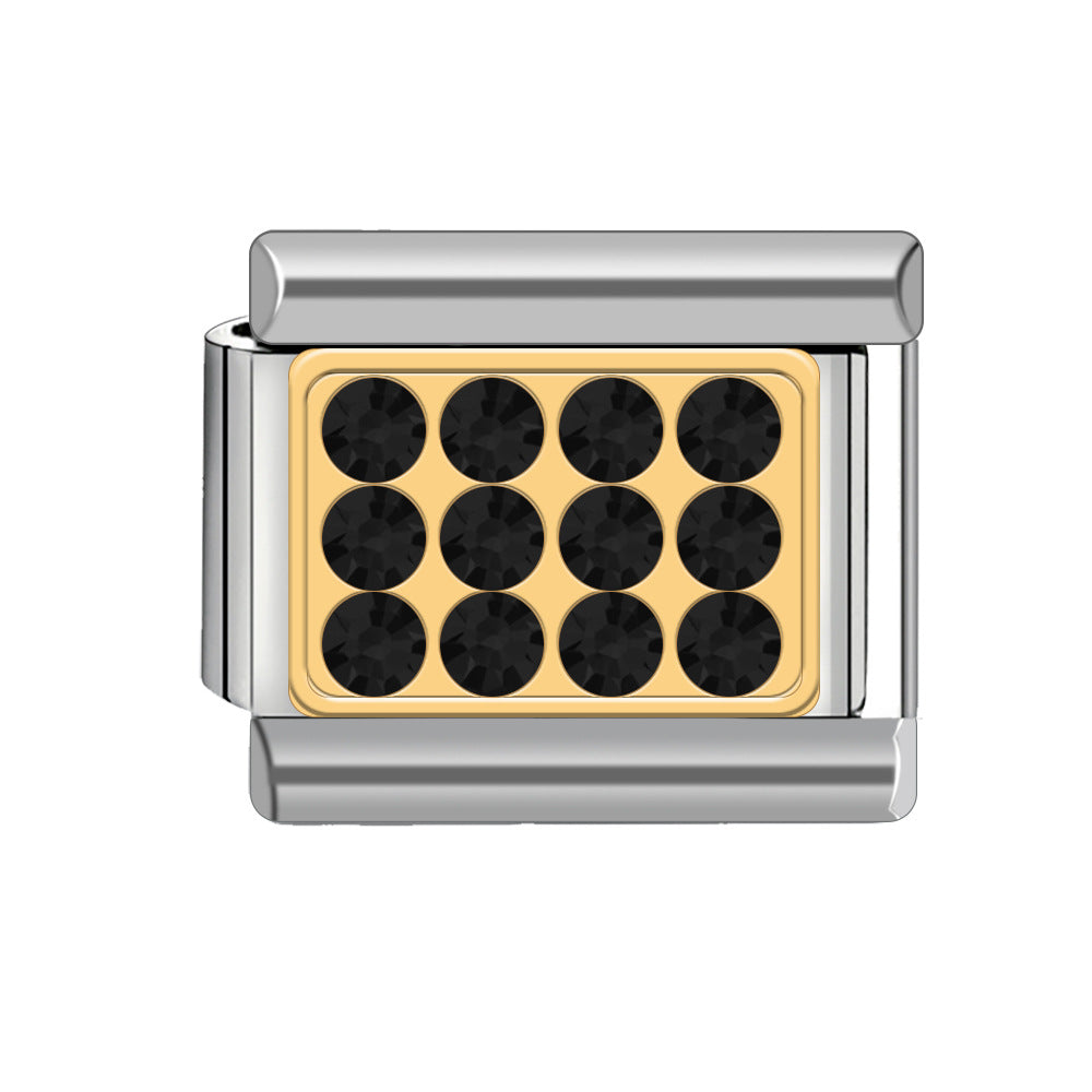 Wholesale Italian Charm Bracelet 9mm DIY Splicing Cute Creative Stainless Steel Composable Bracelet