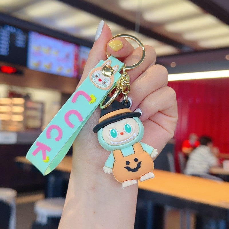 Wholesale Cute cartoon silicone keychain