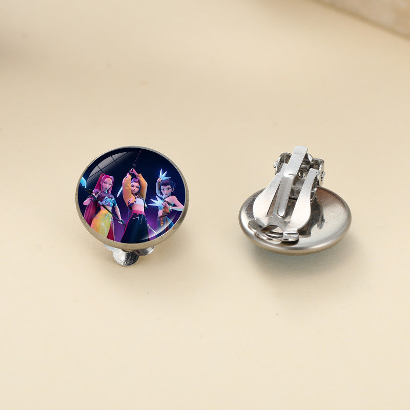 Wholesale  DIY Earrings Painless No-Ear-Piercing Ear Clips kpop