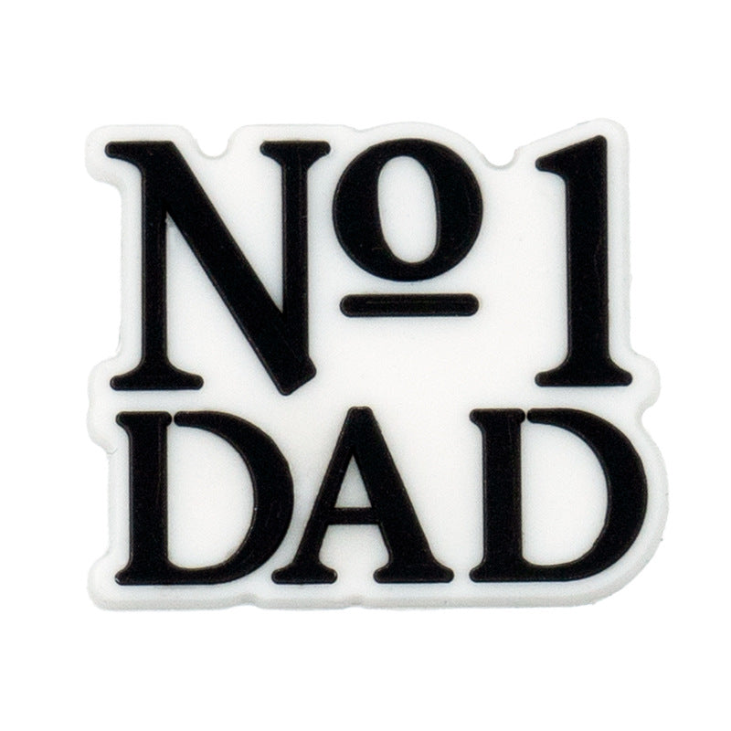 Wholesale 100pcs Random Father's Day Mother's Day Shoes Accessories Shoes Charms